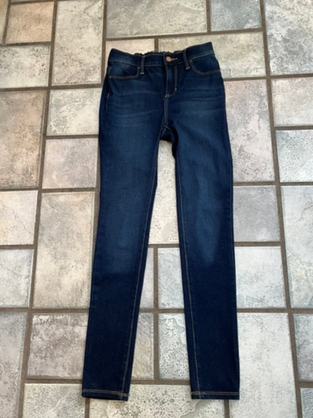 Sz 14 Girls Ballerina Jeggings Adjustable Waist